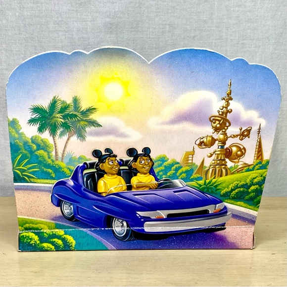 Disneyland Park Autopia Cars Chevron Promotion Set X3 Retired Bob Gurr - Picture 7 of 15